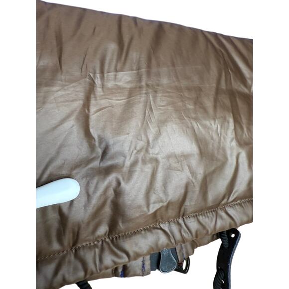 "MONCLER" GRENOBLE Puffer Coat SZ 2 90% Down 10% Feather Brown/Black Hooded - Picture 14 of 16